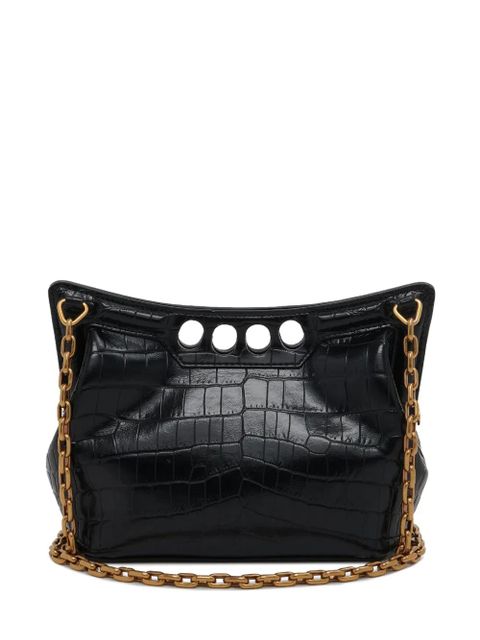 Alexander McQueen mini The Peak shoulder bag - Black