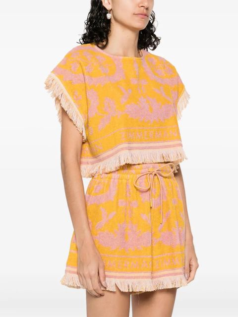 ZIMMERMANN Zim Wylie T-shirt - Yellow