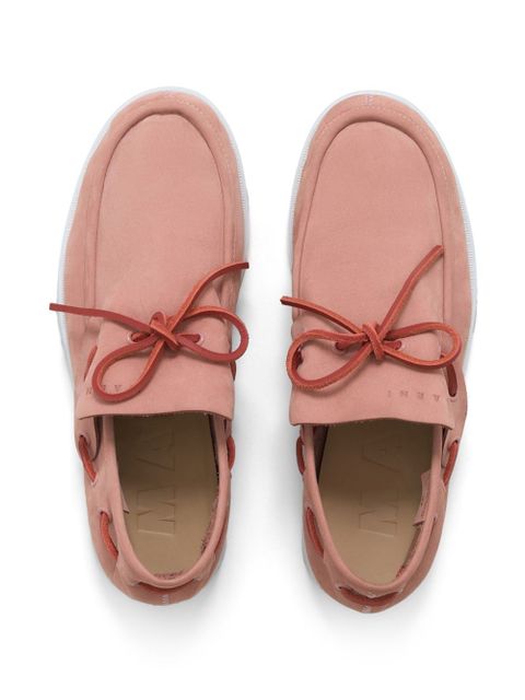 Marni leather loafers - Pink