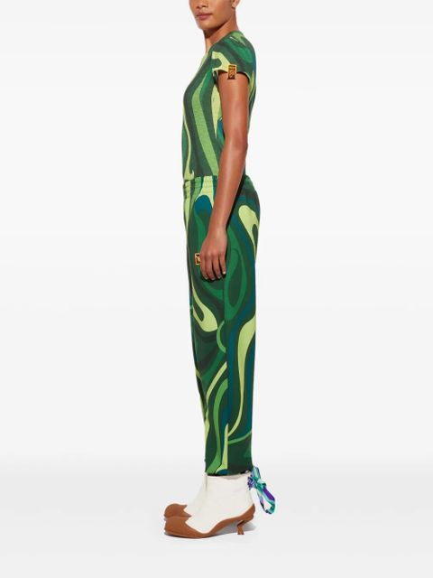 PUCCI fleece track pants - Green - zdjęcie produktu nr 2