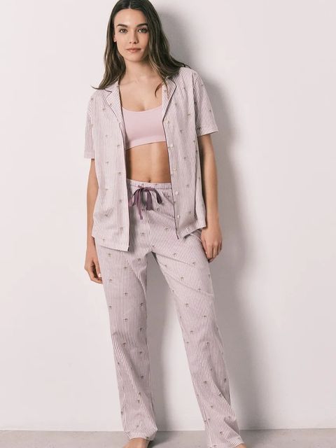 women'secret komplet loungwear damski bawełniany - zdjęcie produktu nr 2