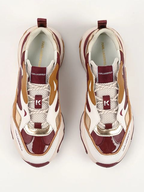 Karl Lagerfeld sneakersy BLAZE damskie kolor brązowy KL62423A - zdjęcie produktu nr 2