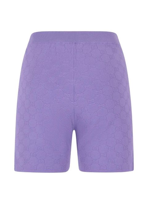 Gucci GG-jacquard shorts - Purple - zdjęcie produktu nr 2