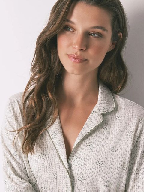 women'secret piżama bawełniana Snoopy damska kolor biały bawełniana 3132127 - zdjęcie produktu nr 2