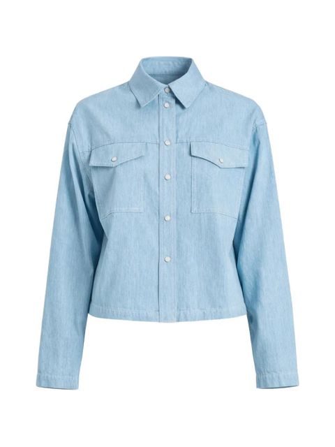 TWINSET chest-pocket shirt - Blue - zdjęcie produktu nr 1