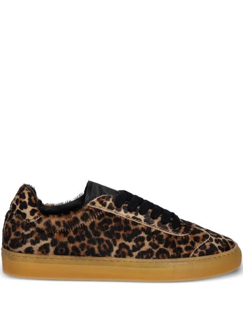 Copenhagen animal-print lace-up sneakers - Brown - zdjęcie produktu nr 1