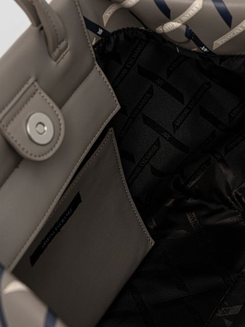 Armani Exchange torebka kolor beżowy XW001538 AF17255