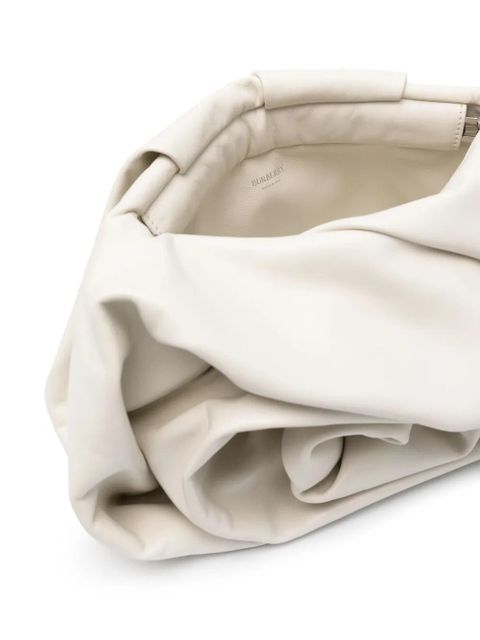 Burberry Rose leather clutch bag - Neutrals