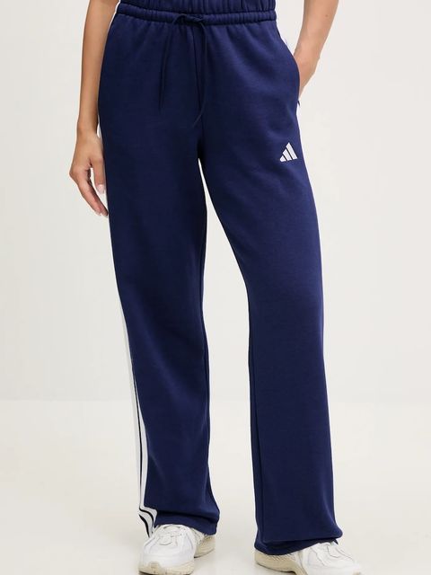 adidas spodnie dresowe Essentials damskie kolor niebieski gładkie JX1280