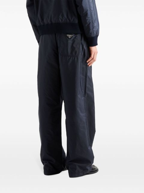 Prada Re-Nylon trousers - Blue