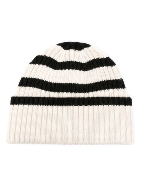 TOTEME Signature Stripe beanie - Black - zdjęcie produktu nr 1