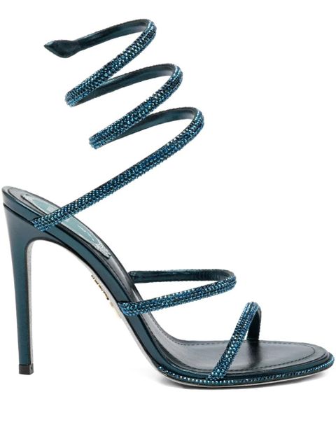 René Caovilla 105mm Cleo sandals - Blue - zdjęcie produktu nr 1