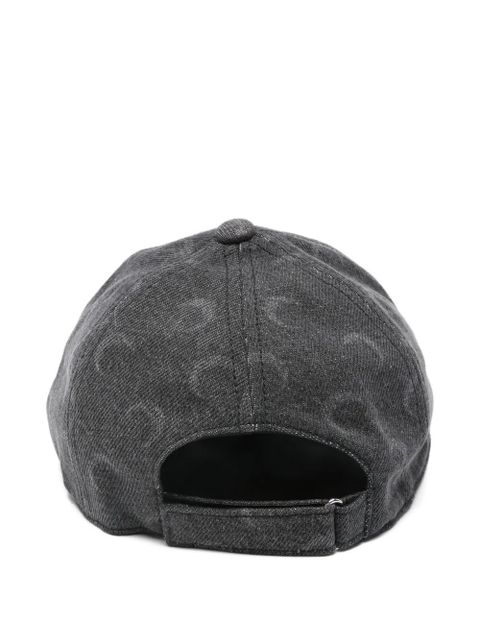 Marine Serre moon denim baseball cap - Grey - zdjęcie produktu nr 2