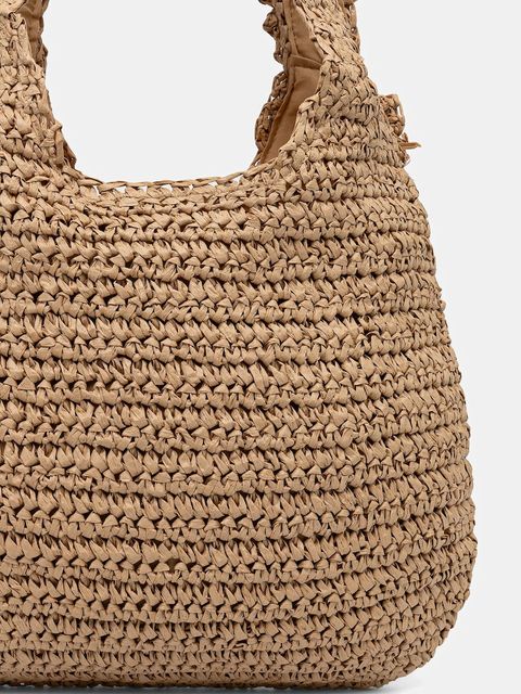 Answear.LAB kosz plażowy kolor brązowy