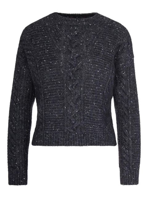 Max Mara cable-knit sweater - Black - zdjęcie produktu nr 1