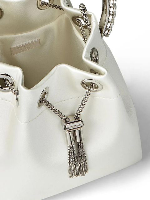 Jimmy Choo Bon Bon bucket bag - Silver