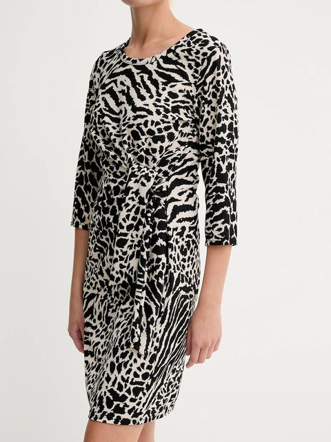 Morgan sukienka kolor czarny mini rozkloszowana REOL