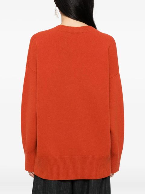 Róhe V-neck jumper - Orange