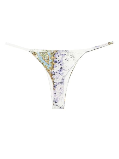 Christopher Esber printed bikini bottoms - White