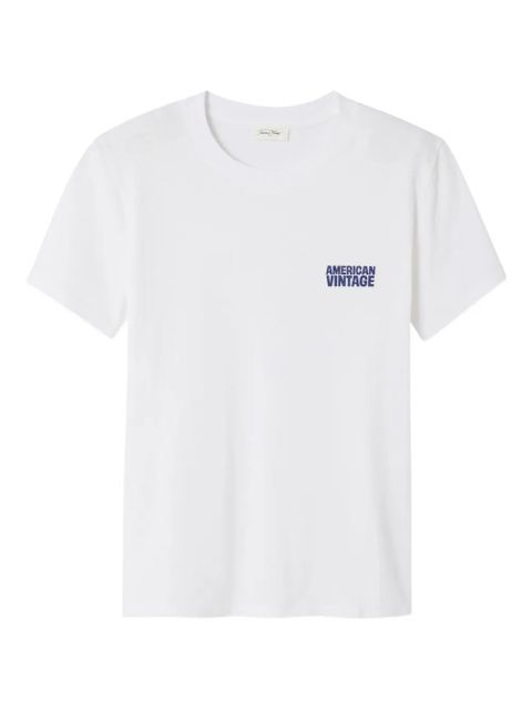 American Vintage Ykobow logo T-shirt - White - zdjęcie produktu nr 1