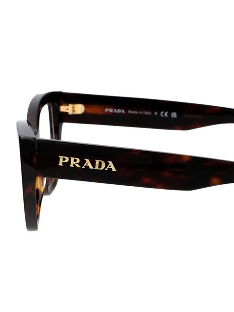 Prada Eyewear cat-eye glasses - Brown