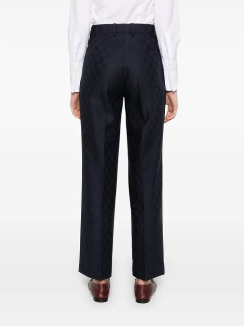 Gucci GG wool trousers - Blue
