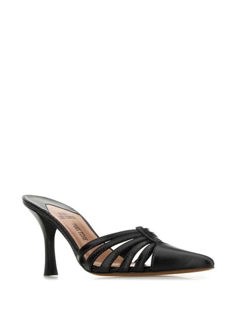 Paris Texas 80mm Nadia mules - Black - zdjęcie produktu nr 2