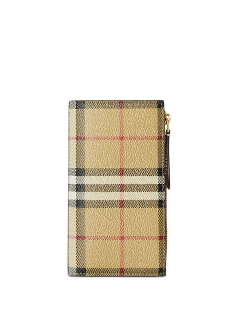 Burberry Vintage Check-pattern bi-fold wallet - Neutrals - zdjęcie produktu nr 1