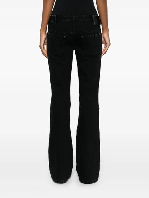 ENTIRE STUDIOS mid-rise flared jeans - Grey