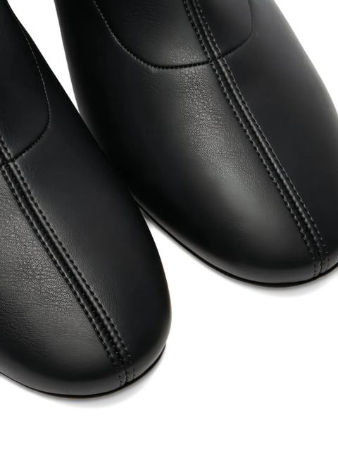 Casadei 50mm leather ankle boots - Black