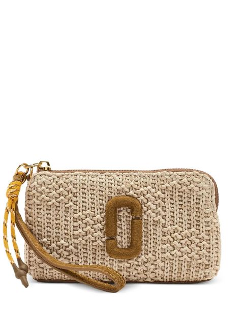 Marc Jacobs Snapshot woven wristlet bag - Neutrals - zdjęcie produktu nr 1