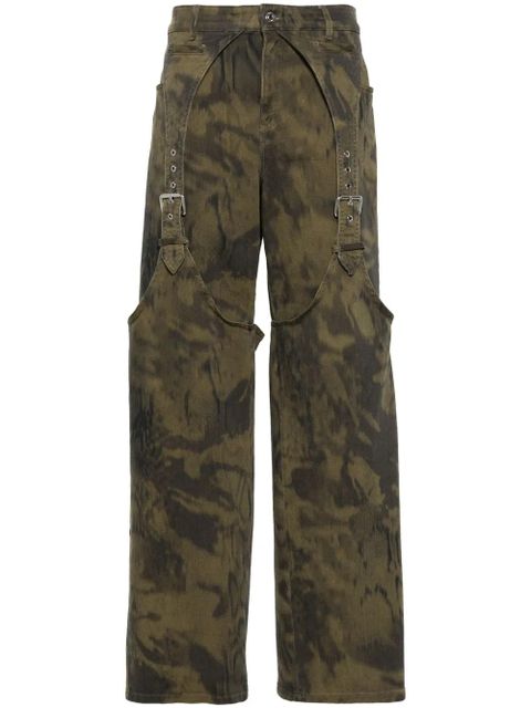 Blumarine low-rise boyfriend jeans - Green - zdjęcie produktu nr 1