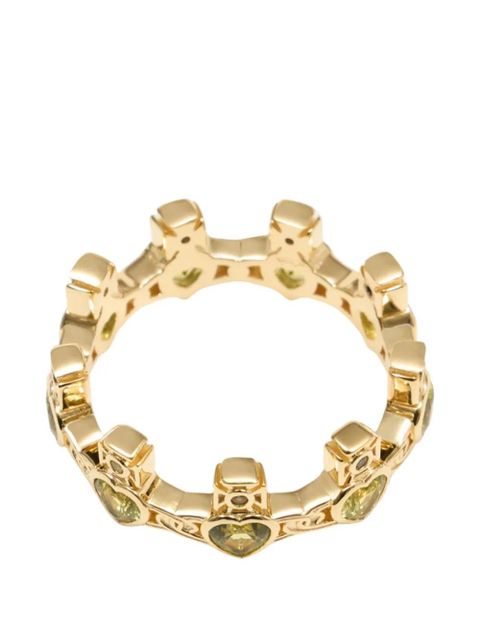 Vivienne Westwood Renatta crystal-embellished ring - Gold - zdjęcie produktu nr 2