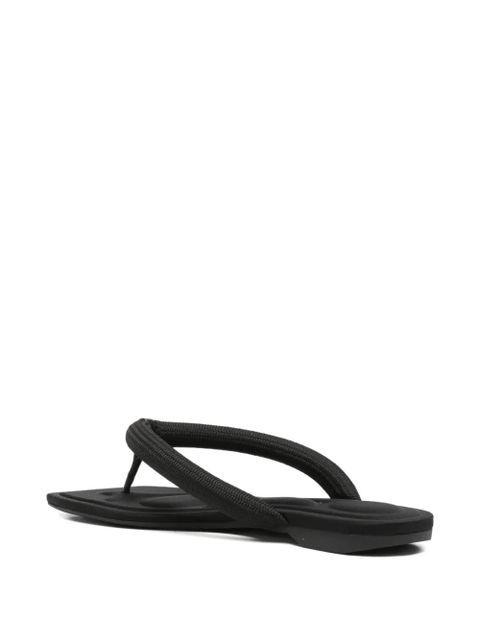 Alexander Wang Jenna logo-print thong-strap sandals - Black