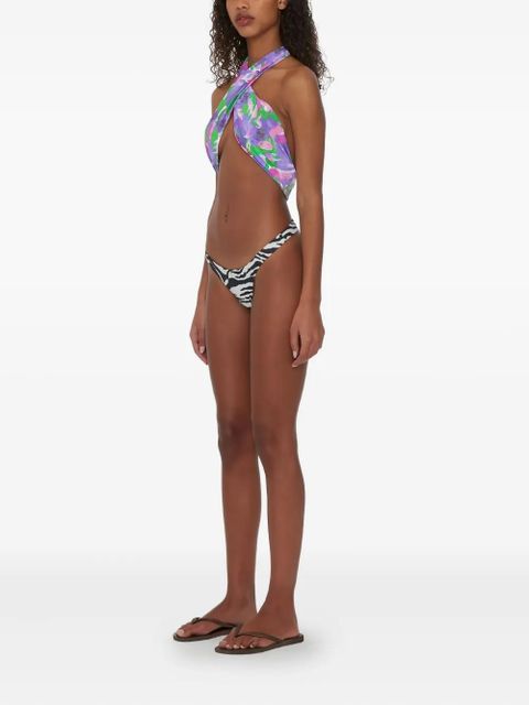 ROTATE BIRGER CHRISTENSEN x Reina Olga Showpony swimsuit - Purple