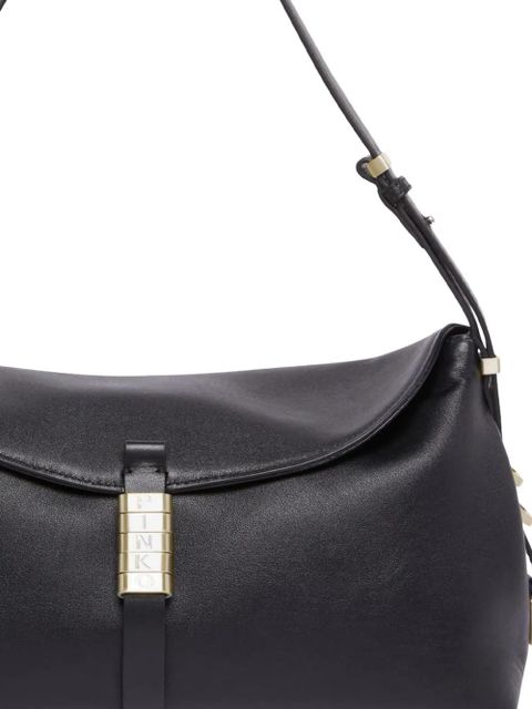 PINKO leather shoulder bag - Black