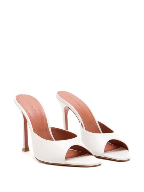 Amina Muaddi Alexa sandals - White - zdjęcie produktu nr 2