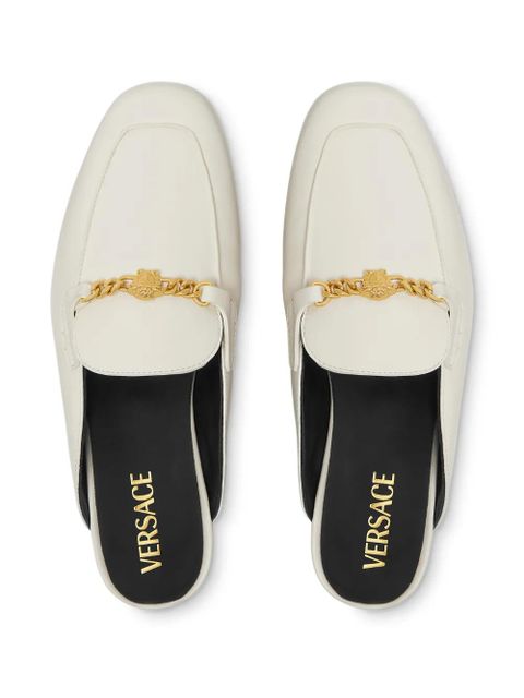Versace Medusa leather mules - White - zdjęcie produktu nr 2
