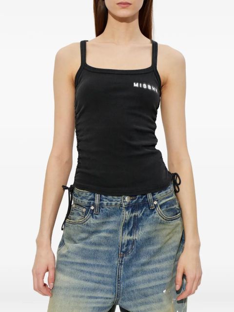 MISBHV drawstring top - Black
