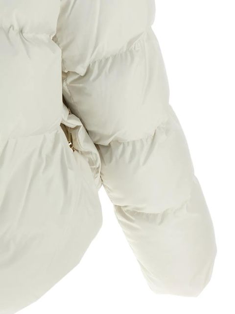 PINKO hoodie padded jacket - White