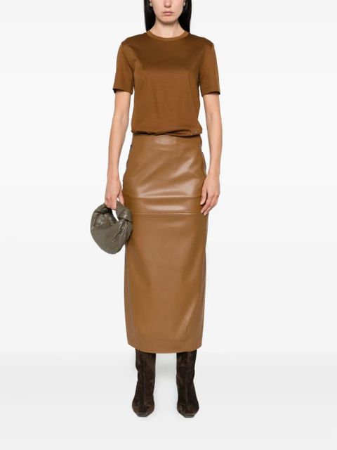 Max Mara embroidered flower top - Brown - zdjęcie produktu nr 2