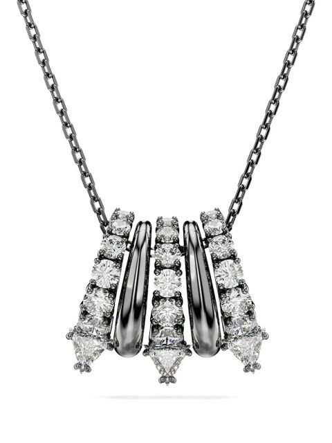 Swarovski Sublima triangle crystal pendant necklace - Silver - zdjęcie produktu nr 2