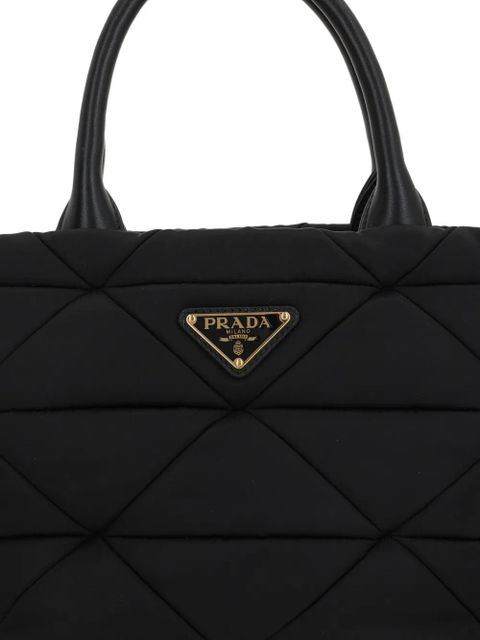 Prada quilted top-handles tote bag - Black