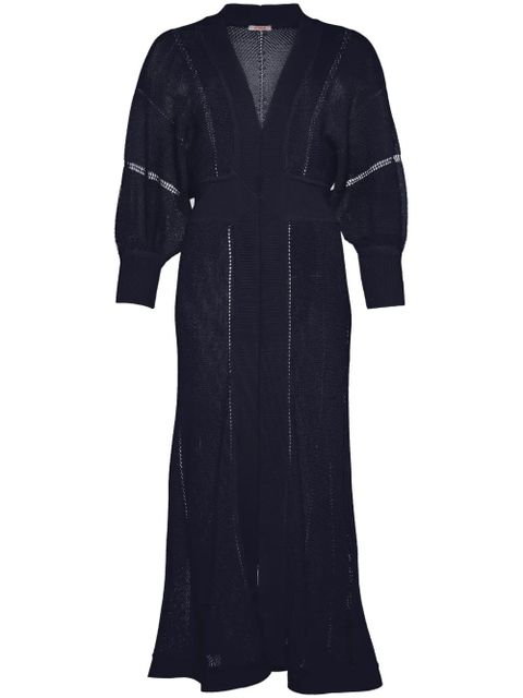 ERES Stella knitted V-neck dress - Black - zdjęcie produktu nr 1