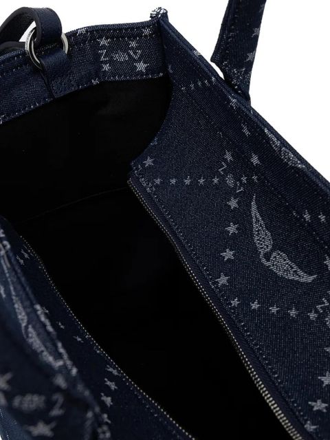 Zadig&Voltaire patterned tote bag - Blue