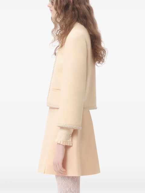 Valentino Garavani Crepe Couture jacket - Neutrals