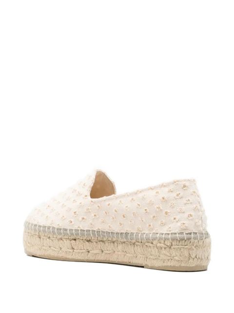 Manebi beige textured espadrilles - Neutrals