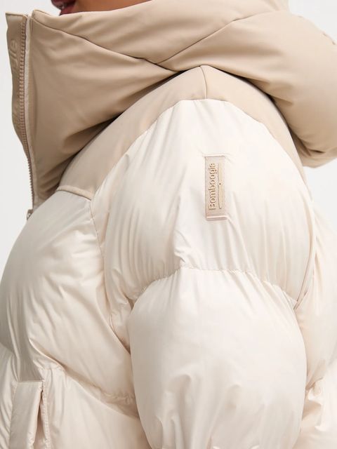 Bomboogie kurtka NAGOYA kolor beżowy zimowa GW7524TNF5