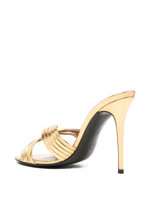 Giuseppe Zanotti knotted strap sandals - Gold