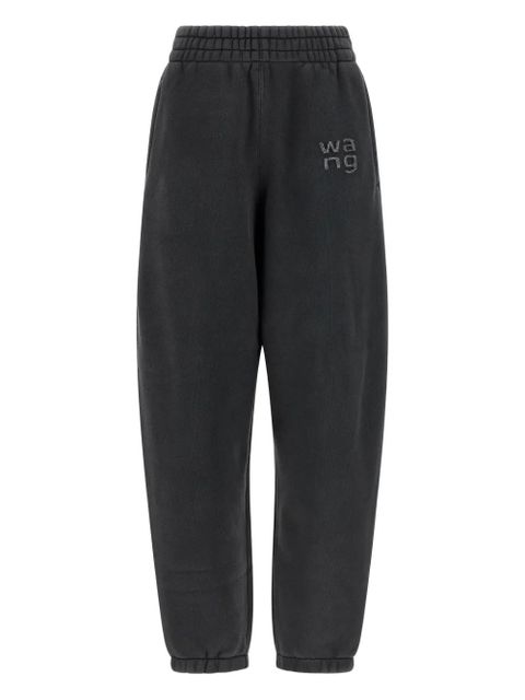 Alexander Wang logo-detail track pants - Black - zdjęcie produktu nr 1